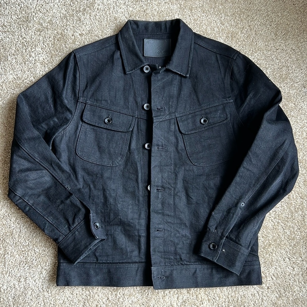 Taylor Stitch The Long Haul Jacket – Black Selvage